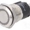 Intrerupator anti-vandalism, ON-ON, &Oslash;16mm, EAO, 82-4151.2144