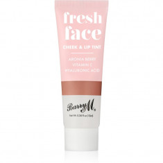 Barry M Fresh Face blush lichid și luciu de buze culoare Caramel Kiss 10 ml