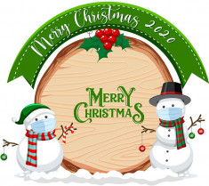 Sticker decorativ, Merry Christmas , Multicolor,60cm, 4886ST foto