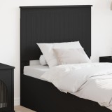 vidaXL Tăblie cap cu headboard Stejar Negru 80 cm Lemn compozit 887814