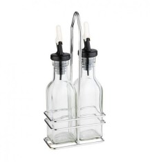 Set oliviera 2 piese cu suport, sticle de 120 ml foto