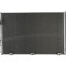 Condensator climatizare Opel Astra H, 03.2004-12.2012; ZAFIRA, 07.2005-04.2015 motor 1,4; 1,6; 1,8 benzina, full aluminiu brazat, 590(540)x380(360)x1