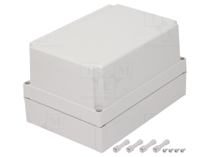 Carcasă universală ABS gri IP67