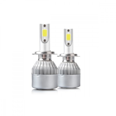 Set Becuri cu LED C6 H7 18W - 3500 lumen 6000k 12V foto