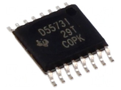 Convertor D/A 8bit 188ksps 4 canale TSSOP16 -40&amp;divide;105&amp;deg;C foto