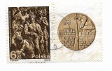 Polonia - A 40-a aniversare a revoltei din Ghetoul Varsoviei din 1943, 1983 - obliterat