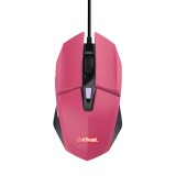 MOUSE Trust GXT109P FELOX 6400 DPI, roz &quot;TR-25068&quot; (timbru verde 0.18 lei)