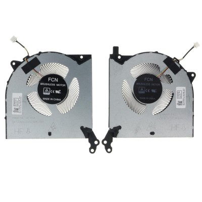 Set coolere Laptop, Lenovo, Legion 5-15ARH05 Type 82B5, 5F10S13917, DFS5M325063B1C FM9H, DC28000FAF0, DFS5K323161A1C FM9J, DC28000FBF1, 5V, 0.50A foto