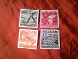 Serie mica Nicaragua 1949 - Sport , 4 valori
