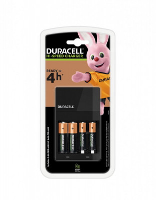 Incarcator Duracell CEF14 cu 2 AA 1300mAh + 2 AAA 750mAh Ni-MH foto