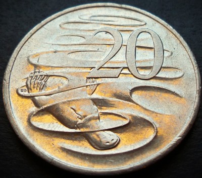 Moneda exotica 20 CENTI - AUSTRALIA, anul 2006 * cod 4324 = excelenta foto