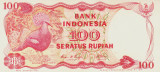 Bancnota Indonezia 100 Rupii 1984 - P122 UNC