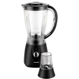 Blender Heinner HBL-500R, 500 W, 1.5 l, 2 viteze, Negru