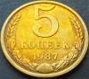 Moneda 5 COPEICI - URSS, anul 1987 * Cod 2431, Europa