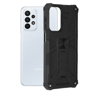 Husa telefon Samsung Galaxy A23 4G / A23 5G - Techsuit Blazor Series - Black foto