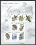CHINA 2021 FAUNA PASARI SI ANIMALE SALBATICE, Nestampilat