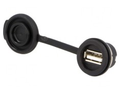 Soclu USB A Montare Panou IP65