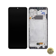 Display cu Touchscreen Samsung Galaxy A32 A325 cu Rama Negru Service Pack GH82-25579A foto