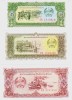 Set 3 Bancnote Laos 5, 10, 20 Kip (1979) P26-28 UNC - Colectie Numismatica Asia
