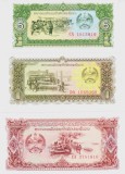 Bancnota Laos 5, 10 si 20 Kip (1979) - P26-28 UNC ( set x3 )