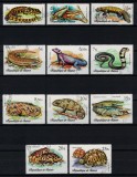 Timbre Guinea 1977, Serie Completa Reptile, Cota Michel 9&euro; - Colectie Filatelie
