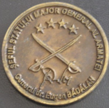 S C4 - Medalia sefului Statului major general - generalul Eugen Badalan foto