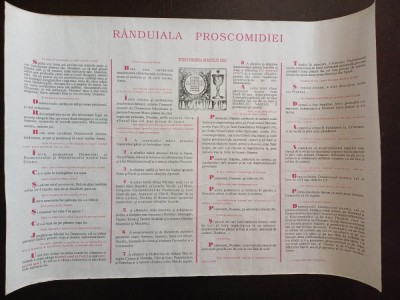 NI389 R&amp;acirc;nduiala Proscomidiei, greco-catolică foto