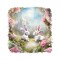 Sticker decorativ, Iepure, Alb, 55 cm, 6908ST