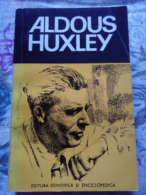✅ ALDOUS HUXLEY prezentat de MIRCEA PĂDURELEANU 1978 CELE MAI BUNE CĂRȚI foto
