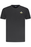 Armati Di Mare Tricou barbati din bumbac cu mini logo, negru, S, 2XL, L, M, XL