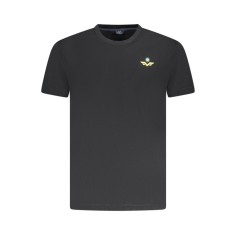 Armati Di Mare Tricou barbati din bumbac cu mini logo, negru, S