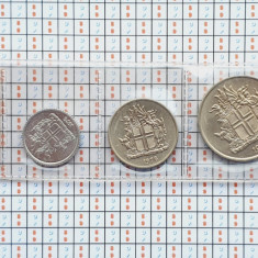 Set monetarie 1976 Islanda 1, 5, 10, 50 kronur UNC - M01