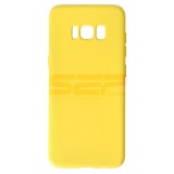 Husa Silicon Samsung Galaxy S8, Galben - Calitate Superioara