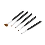 Cumpara ieftin Set pensule pentru pictura pe unghii, 5 piese, Global Fashion