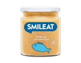 Piure de legume cu merluciu si ulei de masline Bio +6 luni, 230g, Smileat