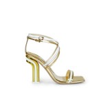 Sandale Mihai Albu din piele naturala Sand Gold