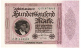 Germania 100 000 Mark 1923 Seria 01678541
