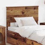 Tablie cap cu headboard Lemn Vechi 90 cm Lemn compozit