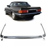 Elemente cromate EU bara spate 1.8mm 5-piese potrivit pentru Mercedes SL R107 71-89 Performance AutoTuning