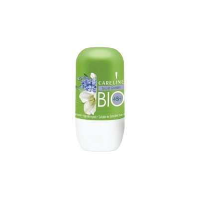 Careline Bio Roll-On, Deodorant, Secret Garden, 75 ml foto