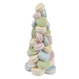 Cumpara ieftin Decoratiune Macarons polirasina multicolora &Oslash; 12x25 cm