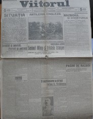Ziarul Viitorul, 10 si 11 februarie 1915, primul razboi mondial, 2 ziare