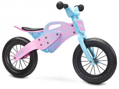 Bicicleta fara pedale Toyz ENDURO Pink foto