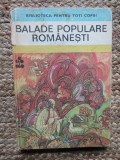 Octav Paun - Balade populare romanesti (Editia: 1984)