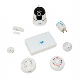 Cumpara ieftin Resigilat : Kit casa inteligenta PNI SmartHome KS003 - alarma wireless supravegher, Kit supraveghere Wi-Fi