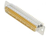 Conector D-Sub HD 62-Pin Soclu Tată pentru PCB THT