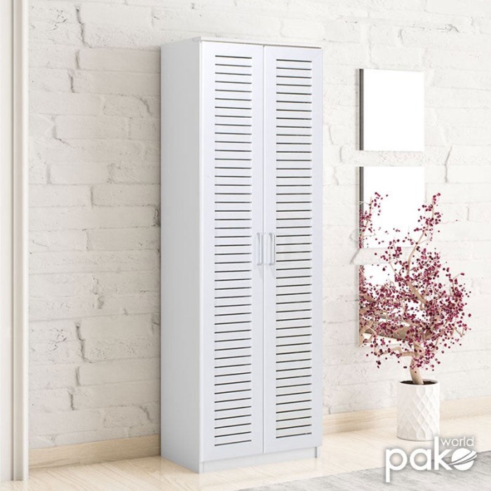 Dulap pantofi MDF, Sante 21 perechi, 60x37x183cm