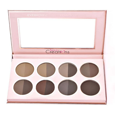 Paleta farduri pentru sprancene Eyebrow Definer Powder Book Beauty Creations, 14g foto