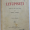 LETOPISETI - DRAMA IN 5 ACTE SI UN PROLOG de MIHAIL SORBUL , 1922