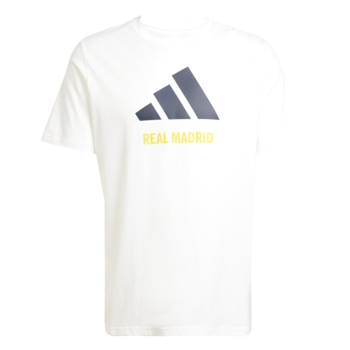 Real Madrid tricou de bărbați Seasonal Graphic white - XXL